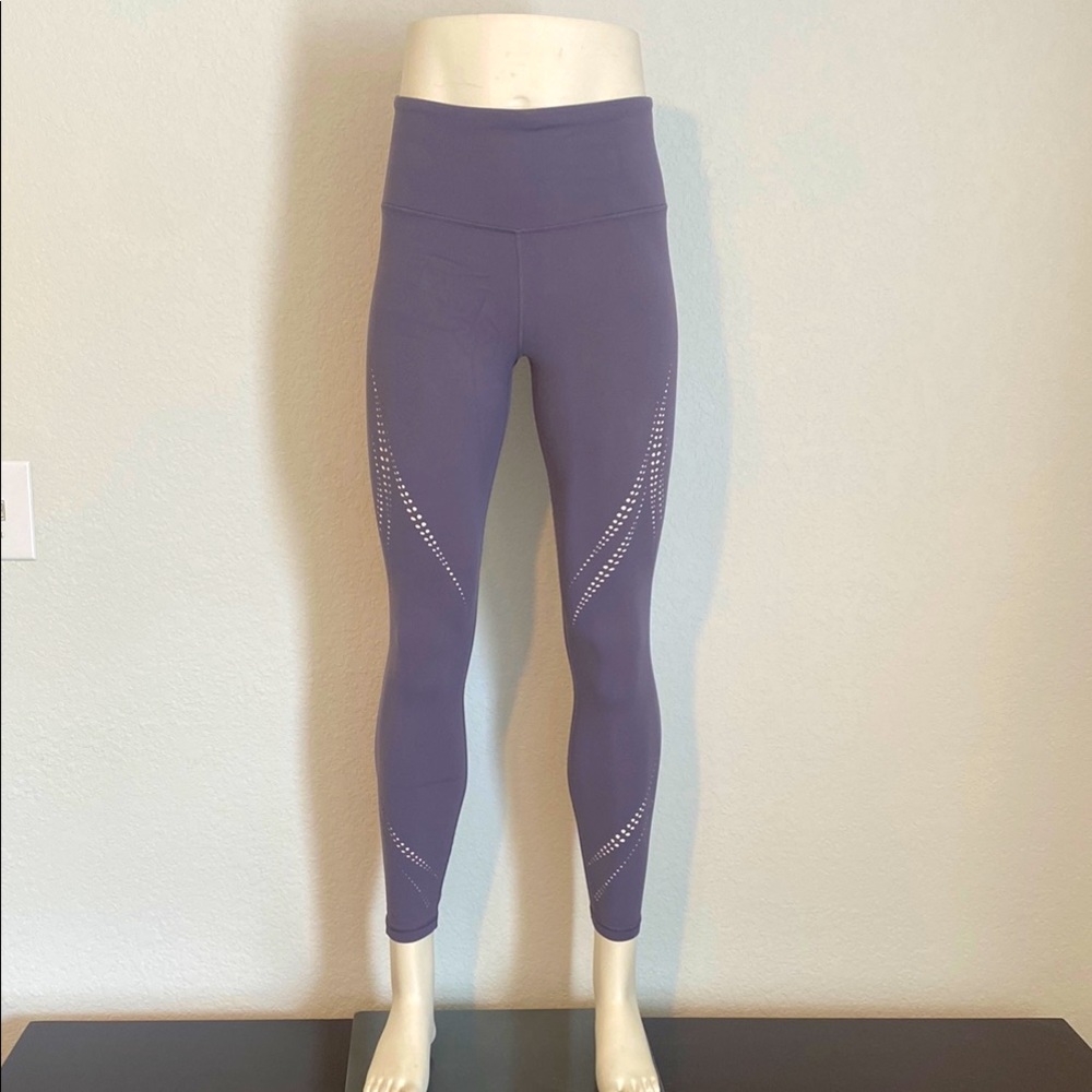Athleta Purple High-Waisted Leggings